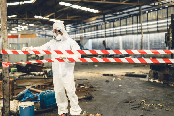 Professional Trauma Scene Cleanup technician working in Mims, FL